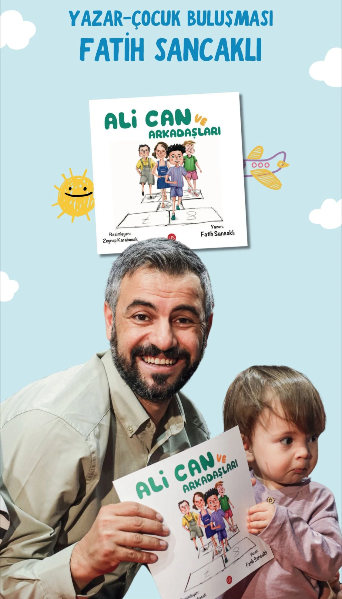 Ali Can Can ve Arkadaşları yazar çocuk buluşması